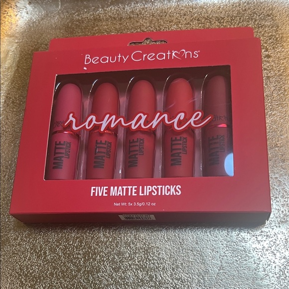 Beauty Creations Other - #1533**Beauty Creations Romance Matte Lipstick Set - Red Shades